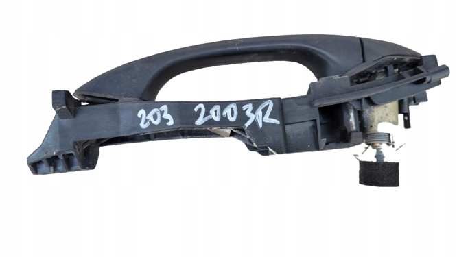 MERCEDES W203 handle left front lock cylinder black