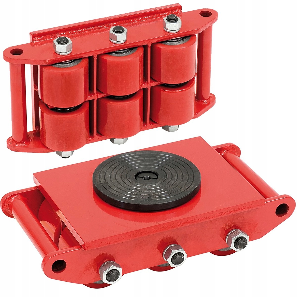 PLATFORMA ROLKOWA OBROTOWA TRANSPORTOWA MASZYN 8T