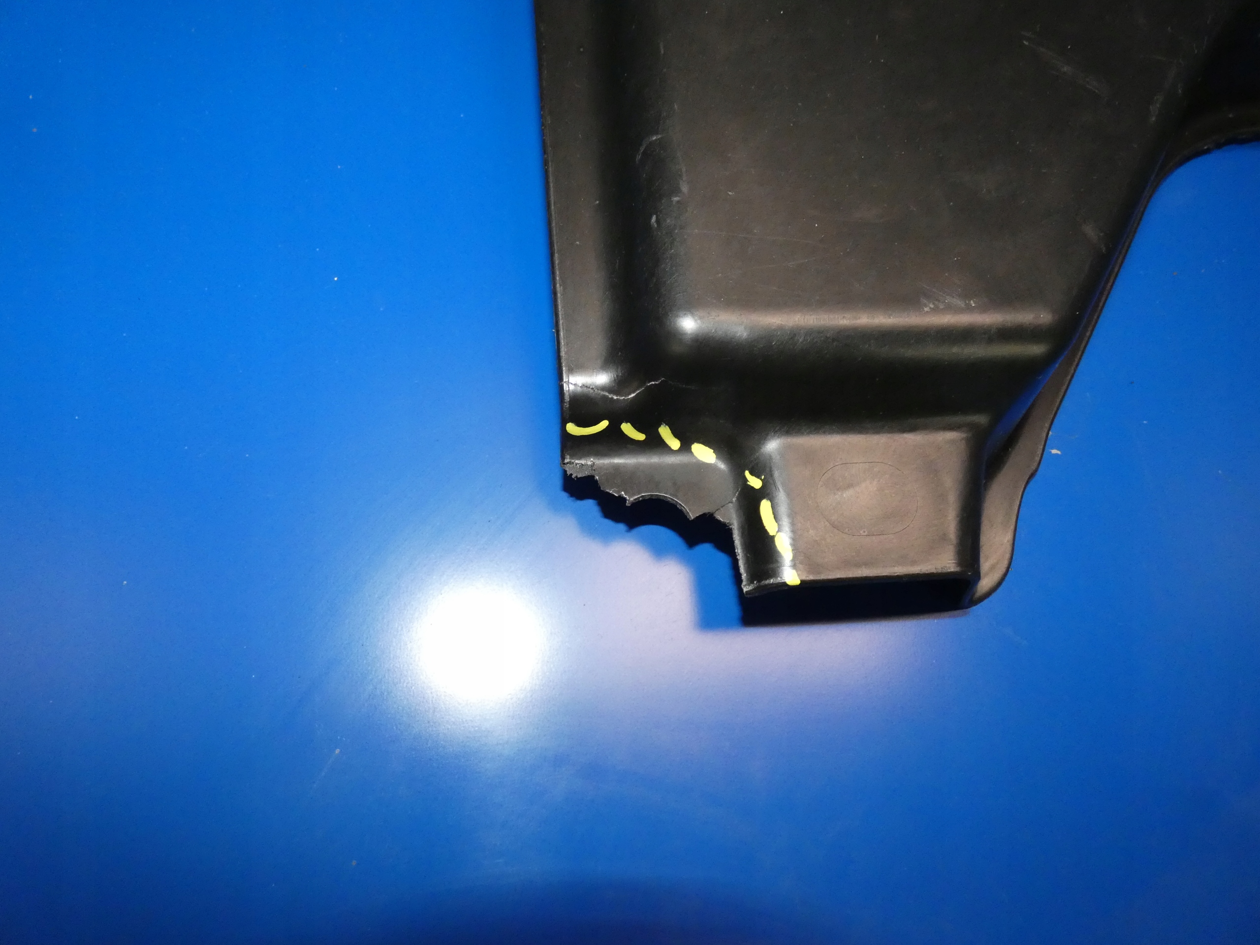 MERCEDES A KLASA W177 cover chassis rear part