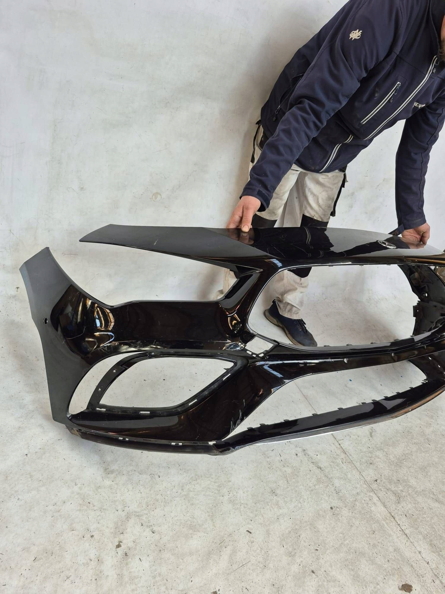 MERCEDES CLA W118 AMG 16- bumper front front PDC