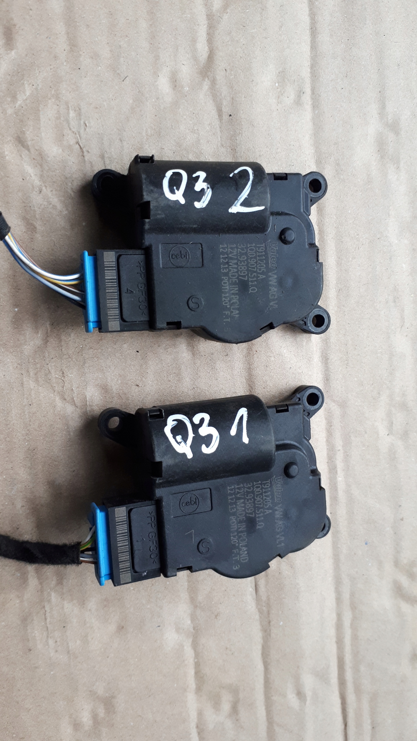 AUDI Q3 Micro moteur Bloc de chauffage complet 1Q0907511Q