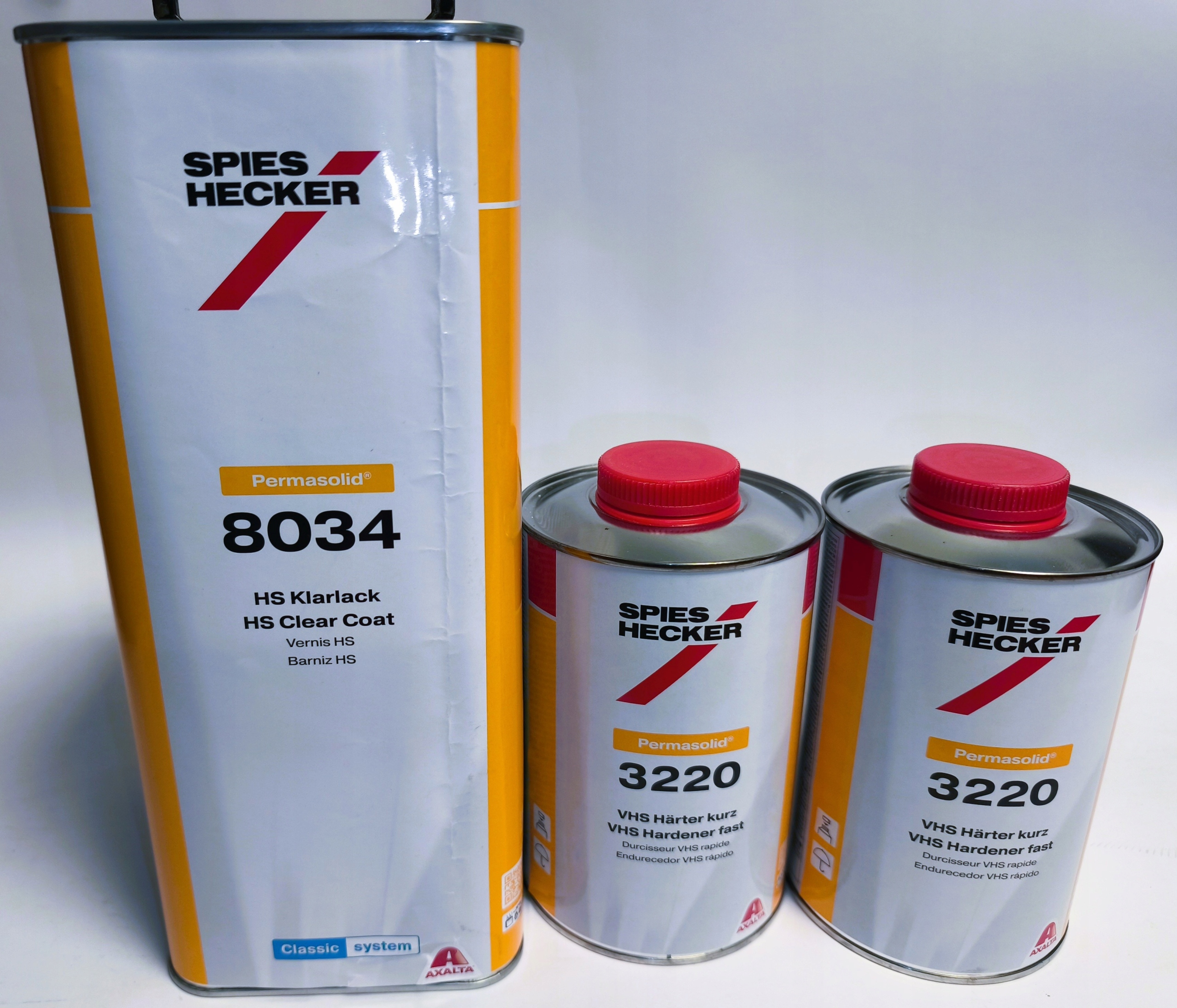 Spies Hecker Bezfarebný Lak 8034 5 L 3220 2 L Utw