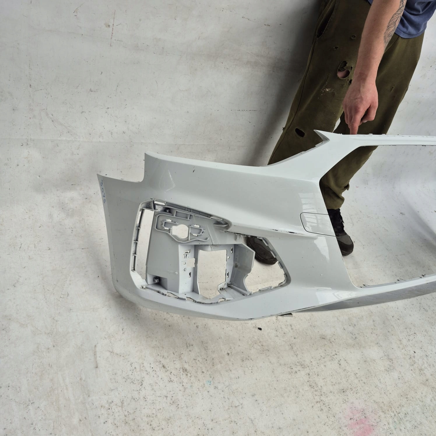 AUDI A4 B9 8W S-LINE LIFT 19- bumper front front without DZIUR 8W0807437AQ