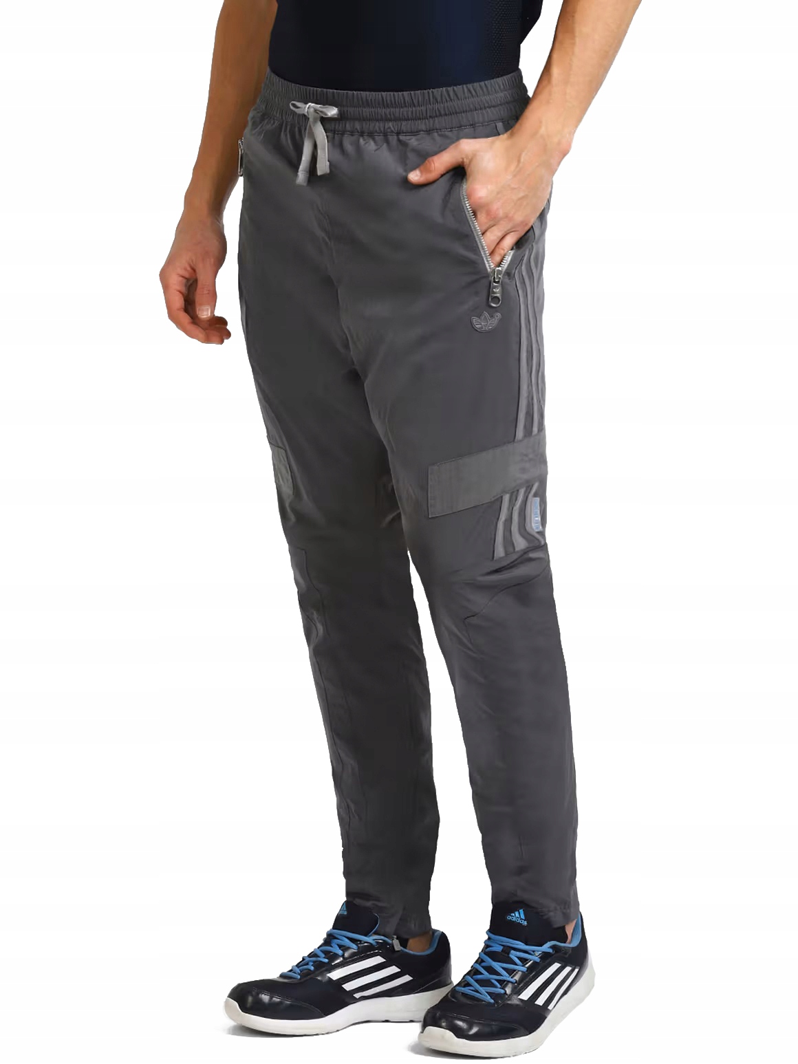 2737 Pánské Kalhoty Adidas S Kapsami Na Zip