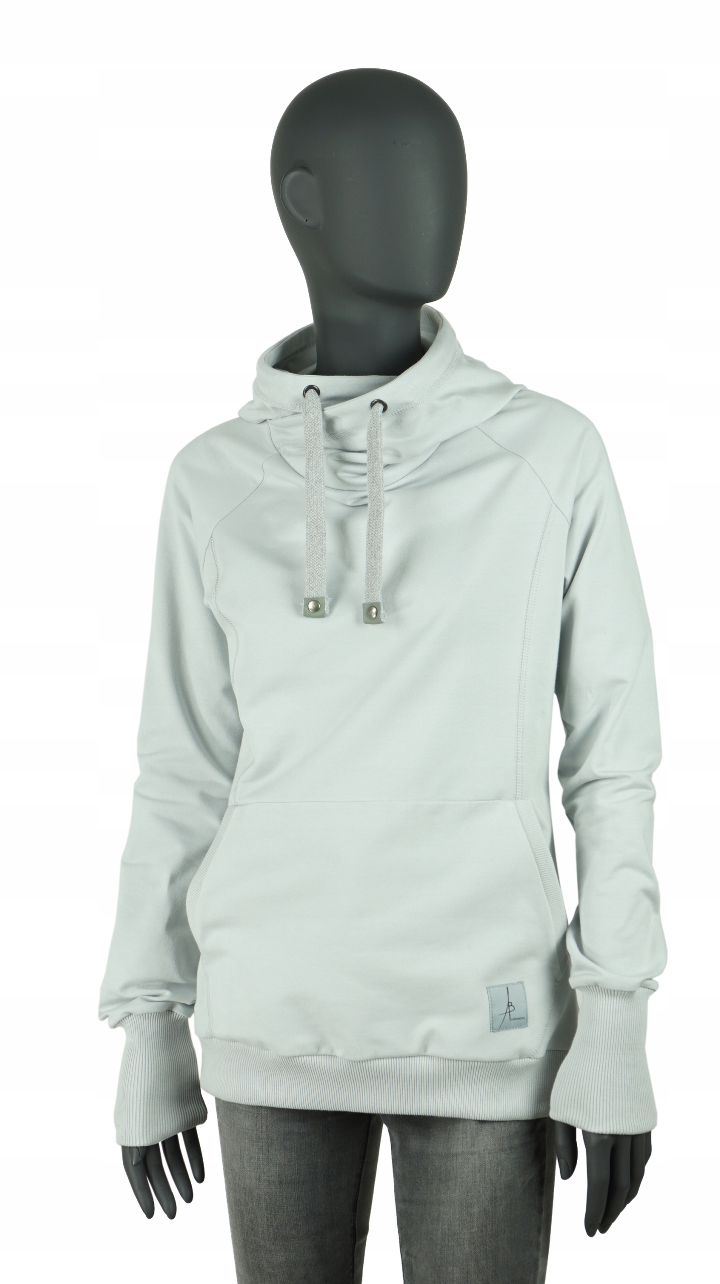 

Bluza dresowa damska z kapturem S szara