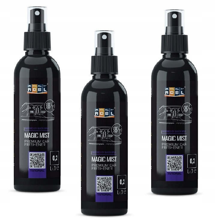 ADBL Magic Mist by Quick Wax Zapach do auta 200ml Rodzaj atomizery