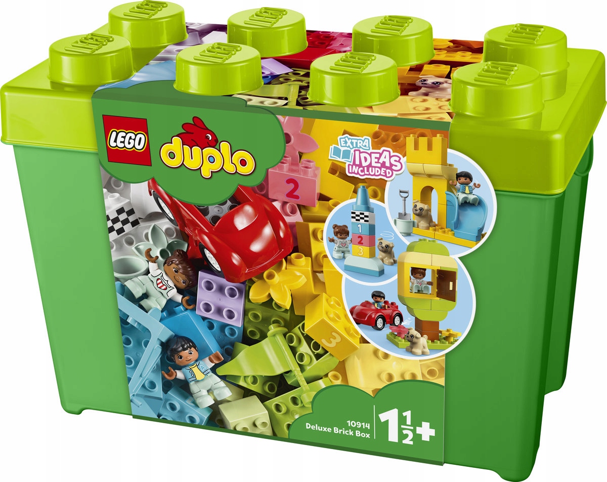 Lego Duplo 10914 Krabička S Kostkami Deluxe