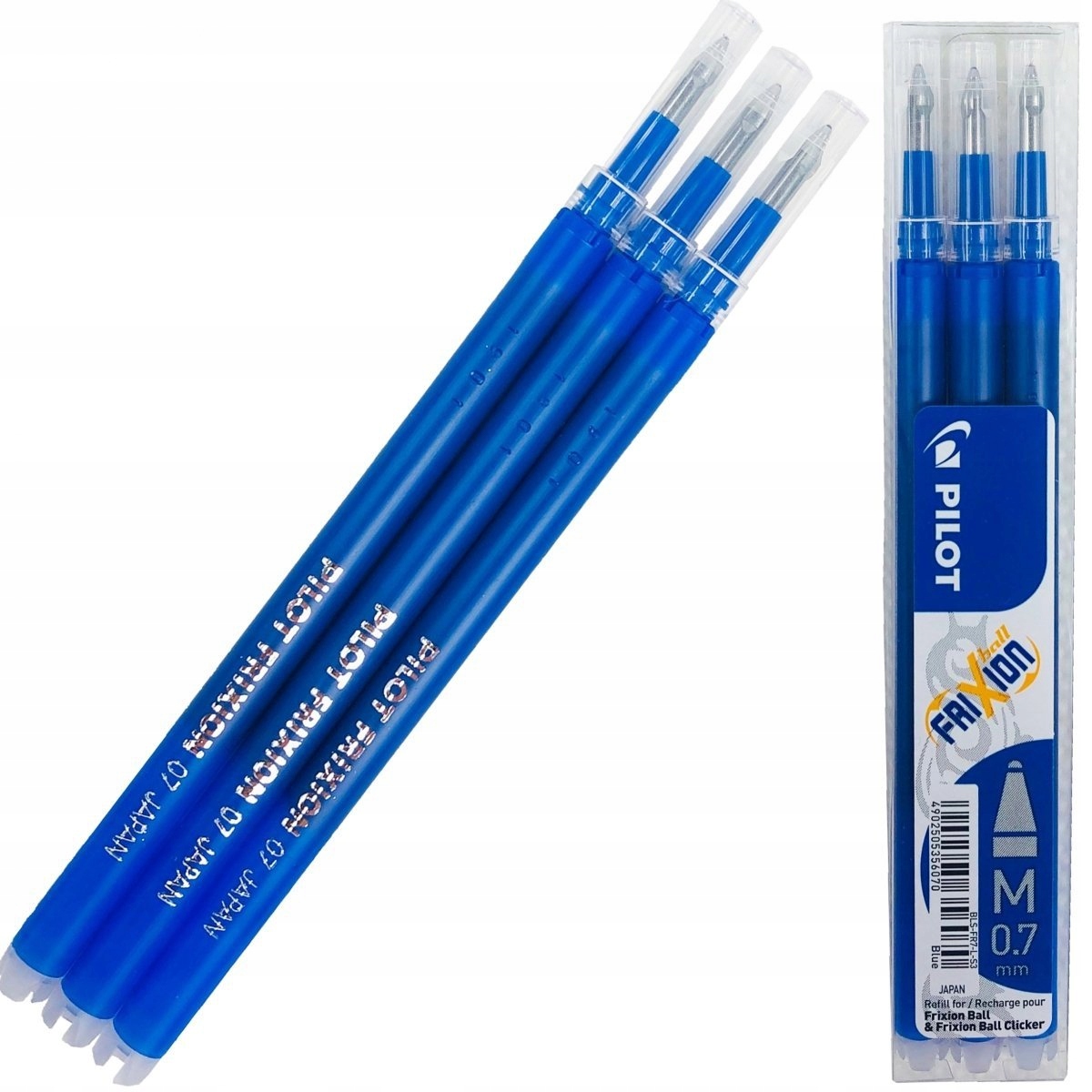 

3x Wkład Pilot Frixion Wymazywalny 0,7 mm