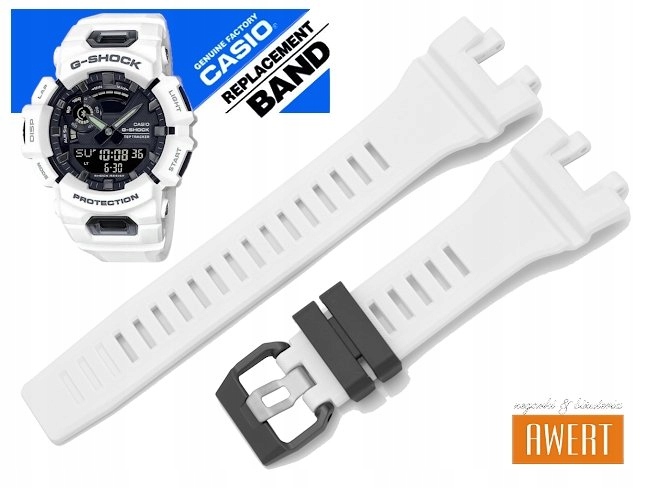 Casio pasek G-shock GBA-900-7A biały