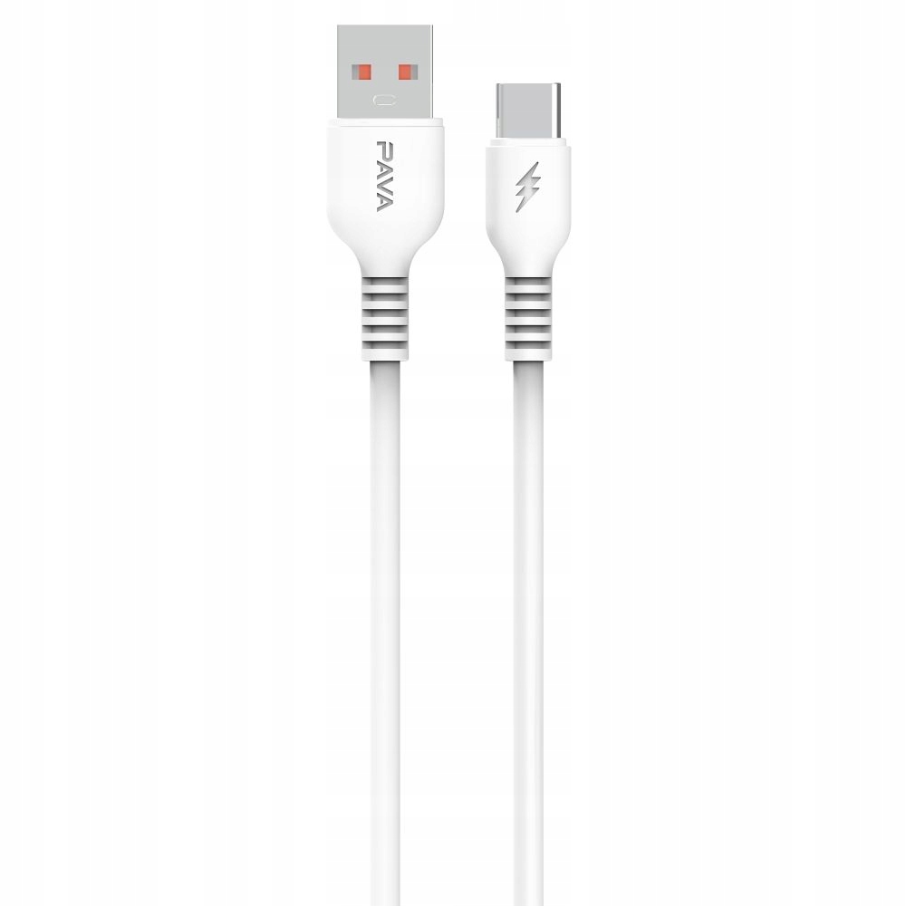 Kabel pavareal Usb Usb typ C 1 m biały Usb-c