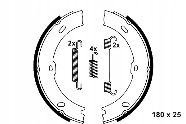 Ate Brzdová Čelist Parkovací Brzdy Mercedes Esprinter
