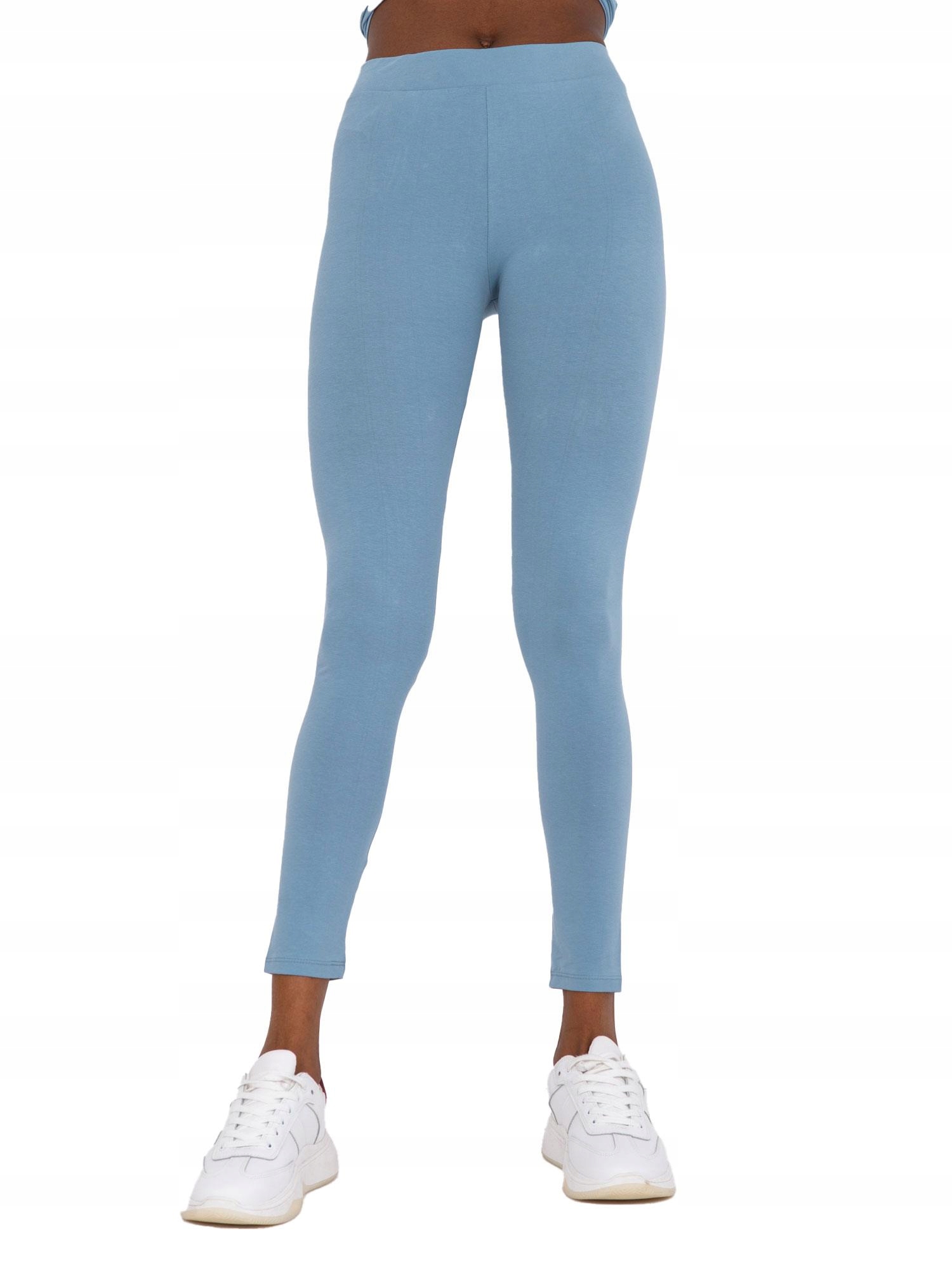 

Damskie Legginsy z bawełny basic na co dzień - L