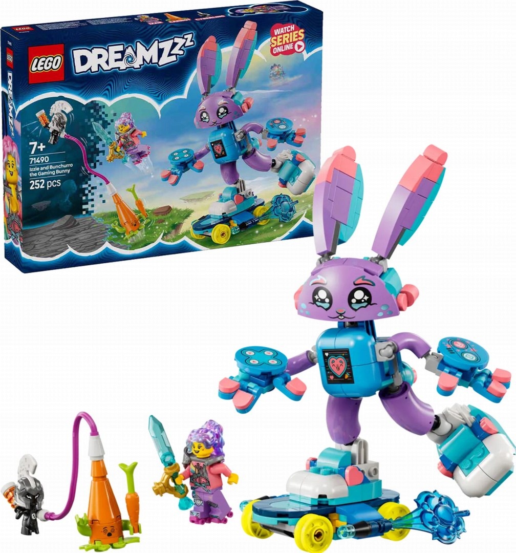 71490 Lego DREAMZzz Izzie a gamerski Bunchu