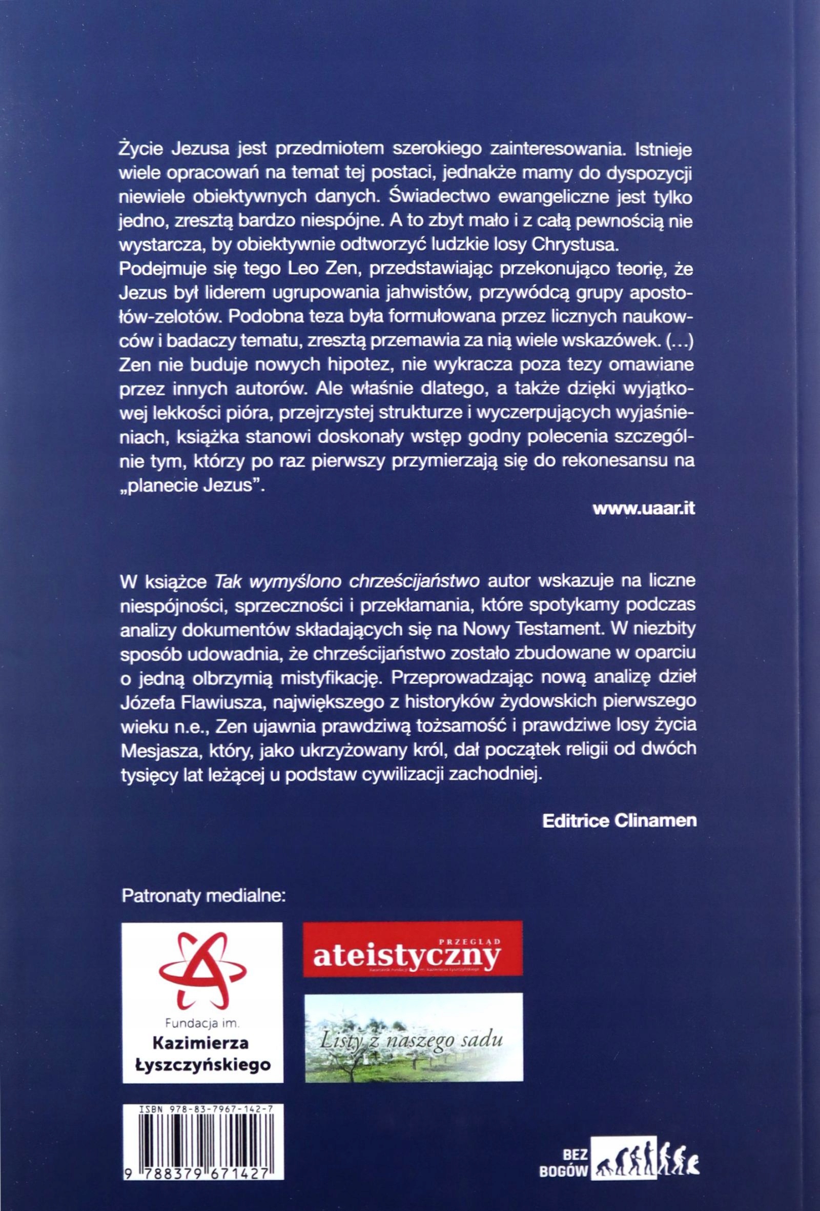 Tak wymyślono chrześcijaństwo - Zen Leo Gatunek Filozofia, historia filozofii