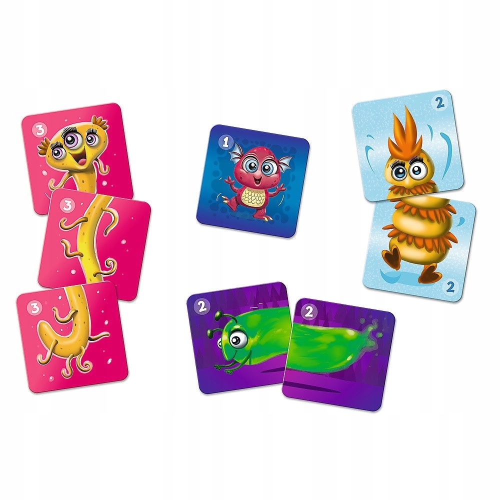 Memo ClassicPlus Cute monsters TREFL Praca zbiorowa Kod producenta 5900511022735