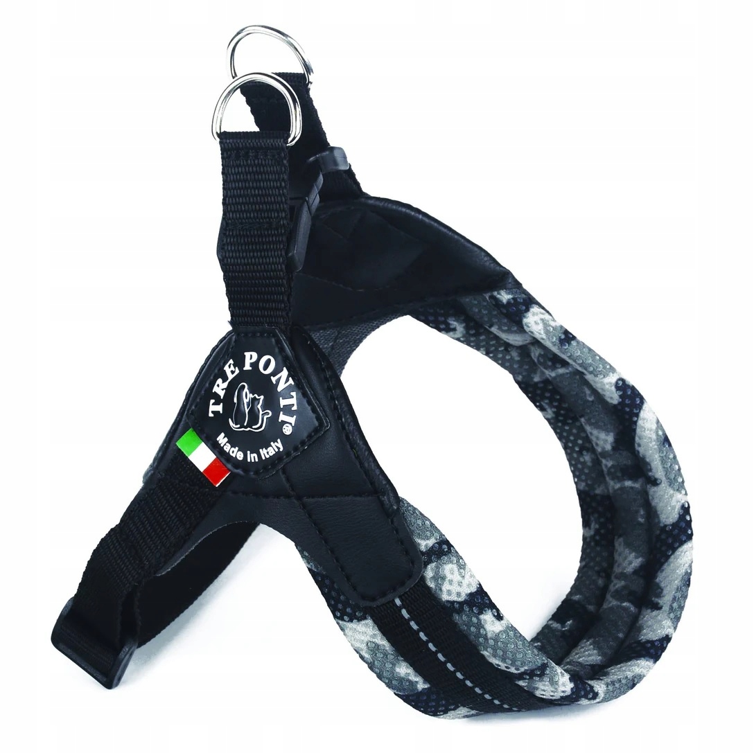 Szelki Tre Ponti Mesh Easy Fit Camouflage Grey rozmiar 2,5