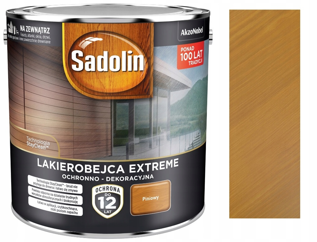 Sadolin Lakierobejca Extreme Piniowy 2,5L