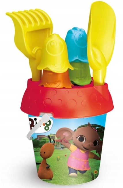 ZESTAW DO PIASKU BING WIADERKO ŁOPATKA SZPADEL FOR