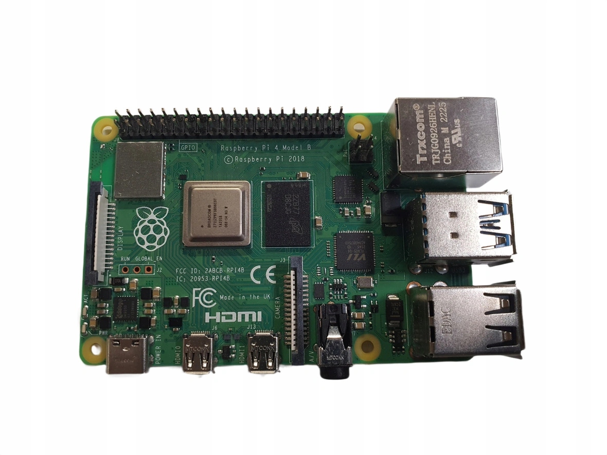 Mikrokomputer Raspberry Pi 4 Model B 4GB RAM