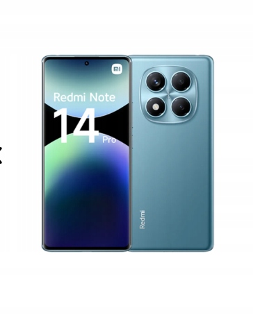 Smartfon Xiaomi Redmi Note 14 Pro 12 Gb 512 Gb 4G niebieski Ocean Blue