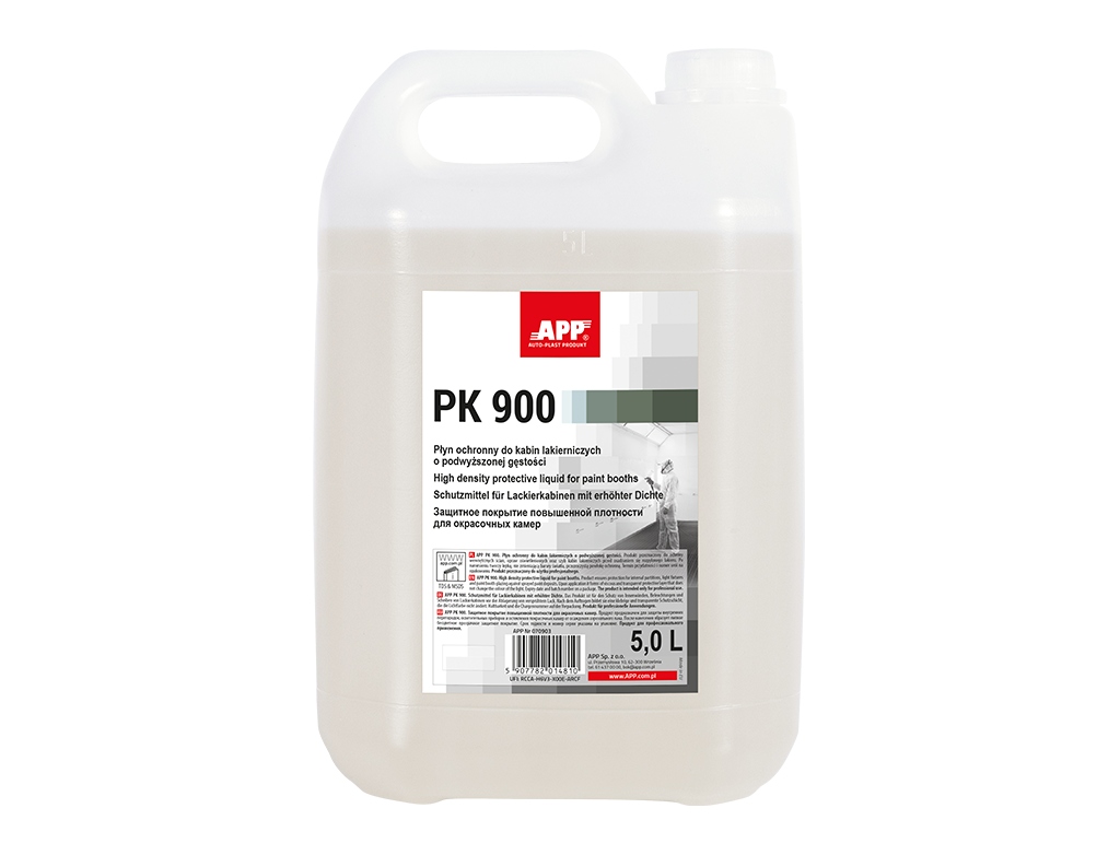 

Płyn ochronny do kabin lakierniczych App Pk 900 5L