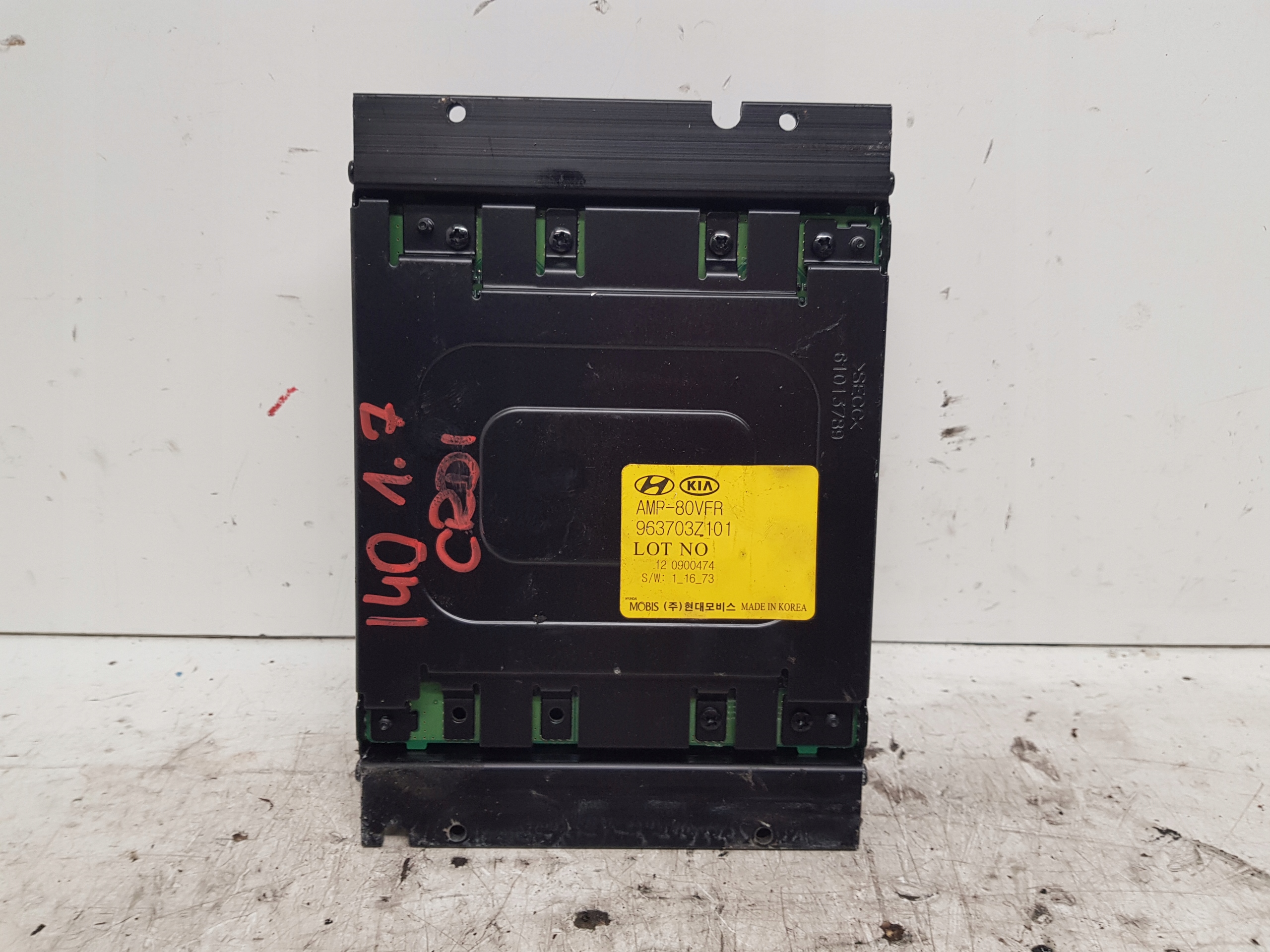 HYUNDAI I40 amplifier RADIA AUDIO 963703Z101 2011