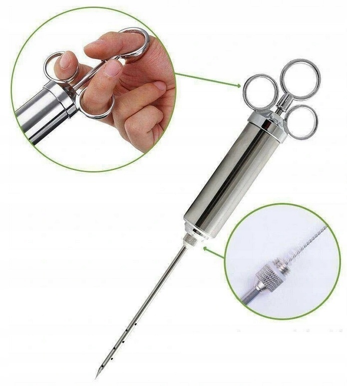 STALOWA STRZYKAWKA MIĘSA NASTRZYKIWARKA Peklowania 3 IGŁY 60m EAN (GTIN) 6406182449264