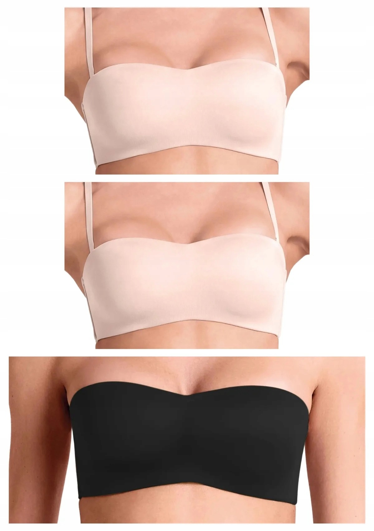 Lormar Feel Ultrashine podprsenka 3 ks 2x talco černá S
