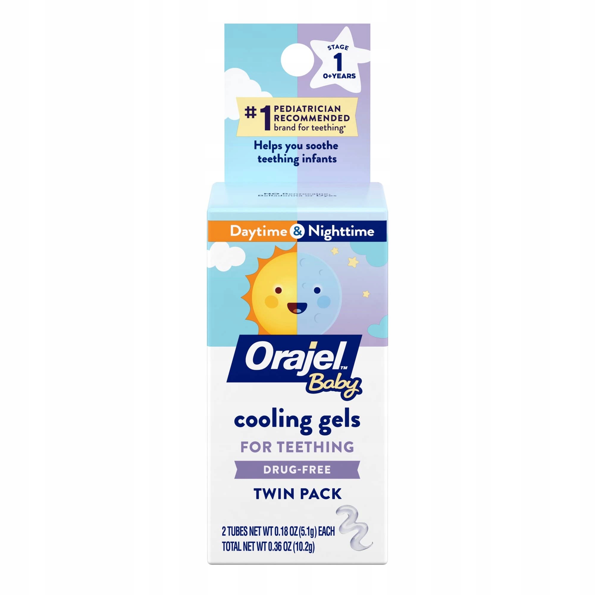 

Orajel Baby żel na bolesne ząbkowanie 2x5.1g