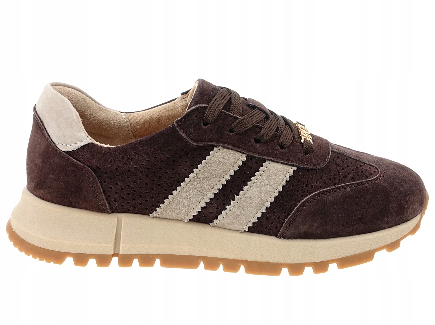 Venezia półbuty V408-04366-02TDM brąz, skóra New 39