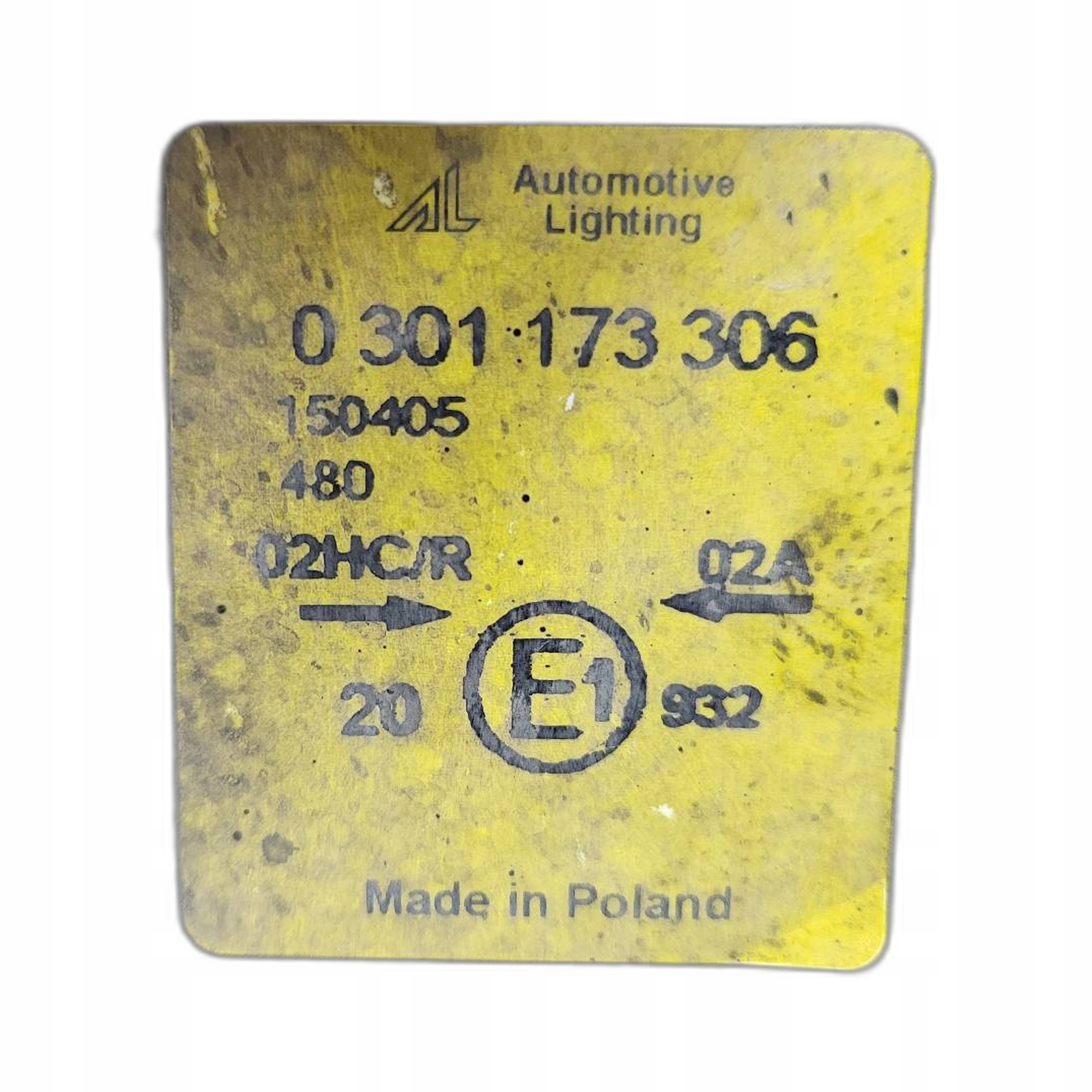 light right front FORD COURIER 1.3 MPI 0301173306