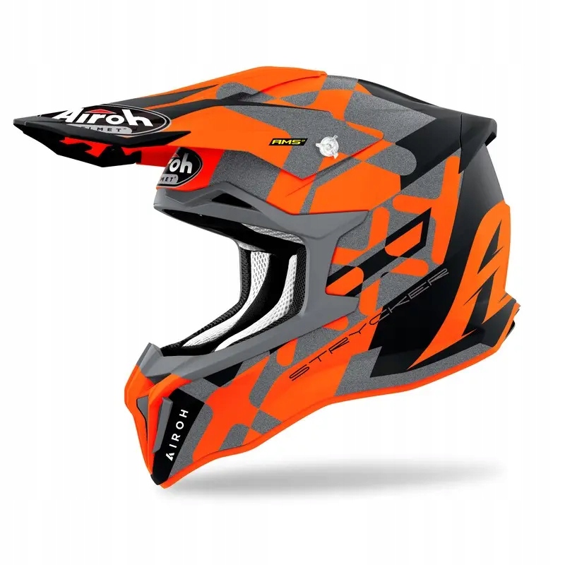 Prilba Airoh Strycker XXX Orange Matt S MX