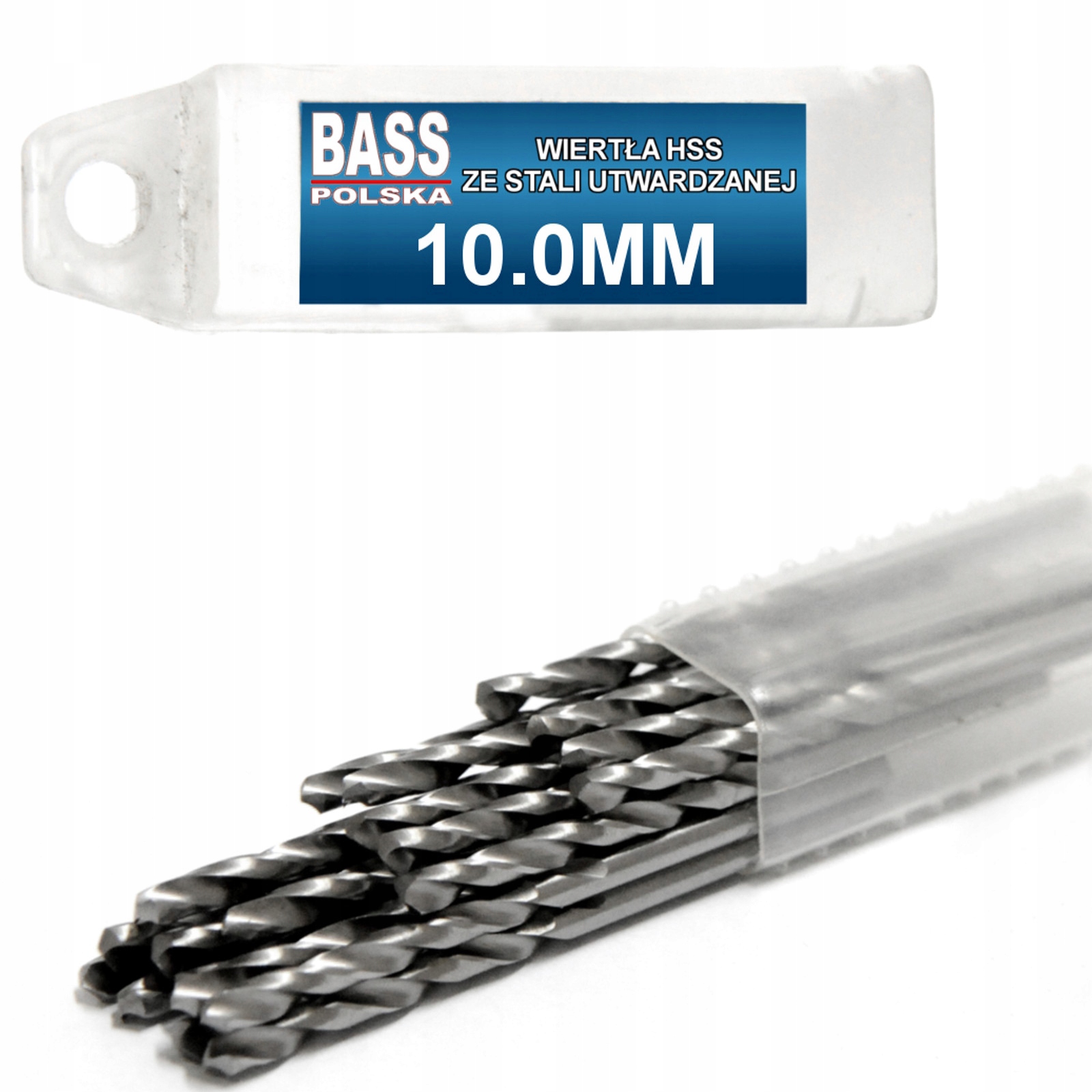 BASS WIERTŁO DO STALI METALU SUPER HSS 10mm 130mm