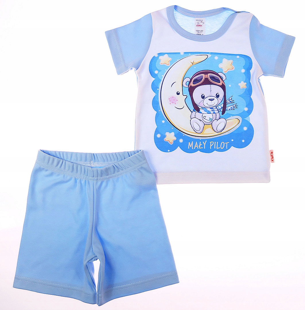 

Piżama piżamka Krótki Rękaw z napisami, 110 Klekle