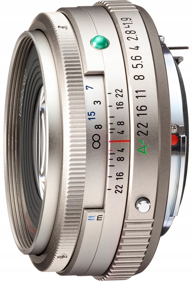 Objektiv Pentax Hd Pentax-fa 43 mm F1.9 Limited stříbrný