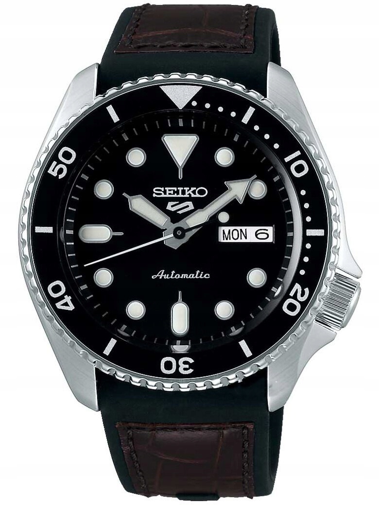 Pánské Hodinky Seiko SRPD55K2 Datumovka S Podsvícenými Indexy Silný Automat