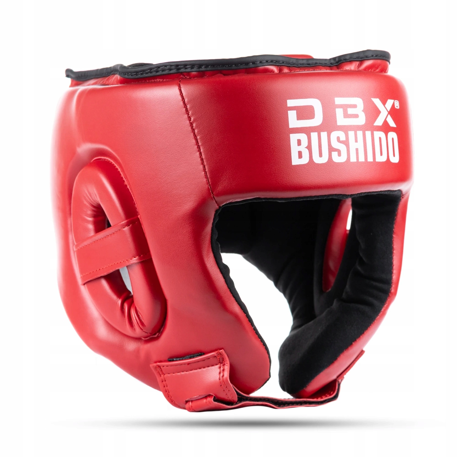Kask Bokserski Sparingowy Turniejowy Treningowy Czerwony Dbx Bushido