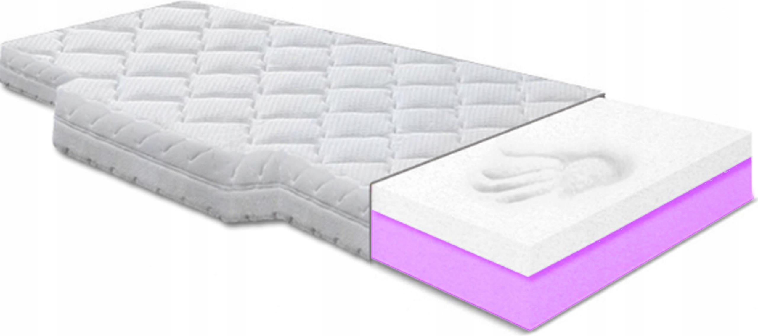 Penový matrac 80x200 H3 H4 visco memory Man pre tvrdú kabínu Daf 18 cm