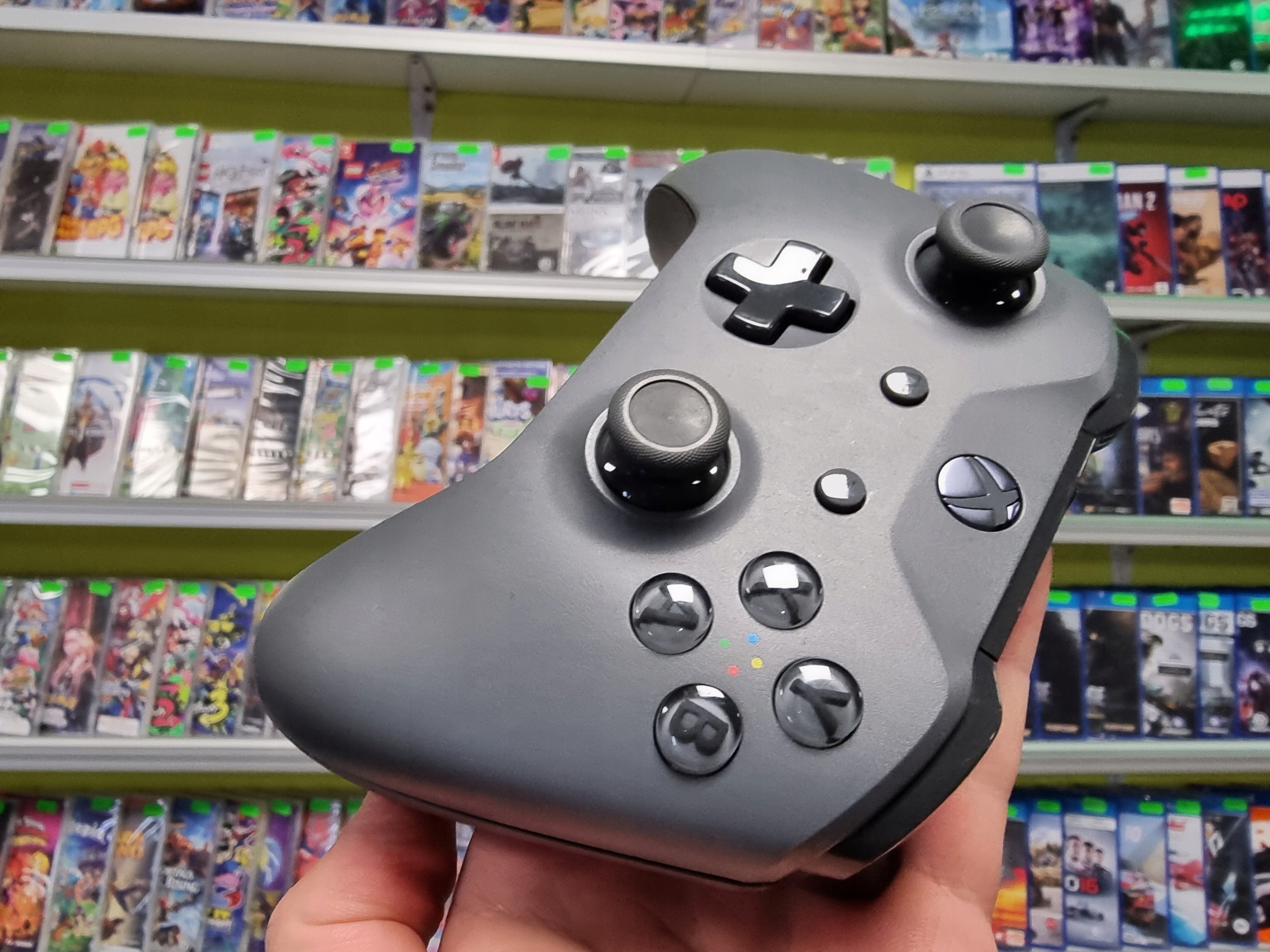 102. PAD KONTROLER XBOX ONE SERIES S X PC GOLD RUSH BATTLEFIELD V SZARY Marka Microsoft