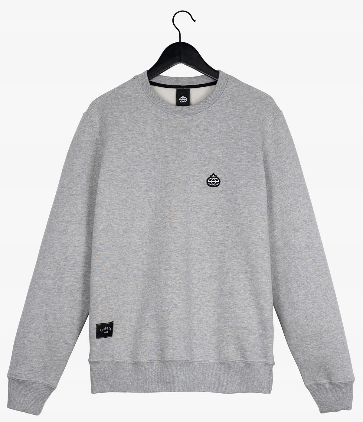 Mikina Elade Crewneck Mini Logo Light Grey 25 vel. XL