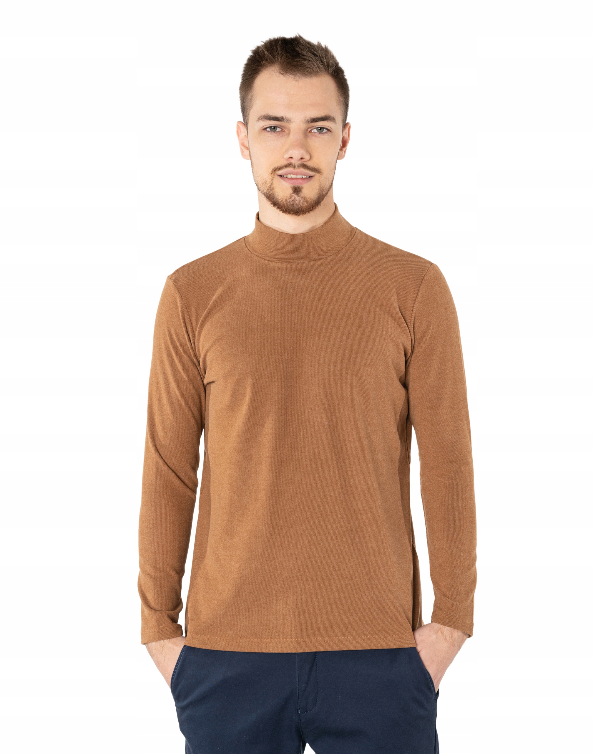 

Sweter Półgolf Męski Bawełniany Golf 16513-04 3XL