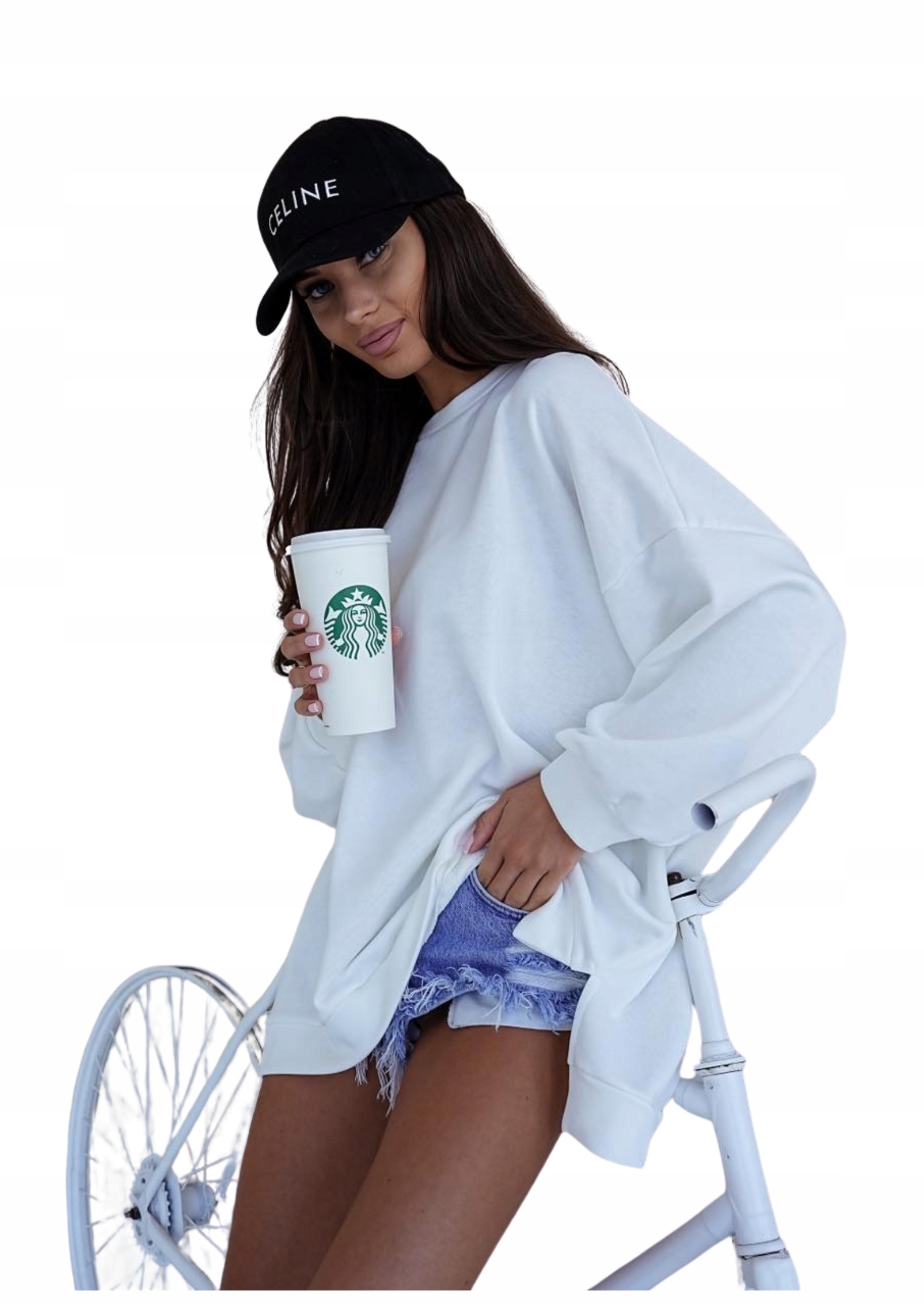 Mikina s mouchou Me Gusta smetanová