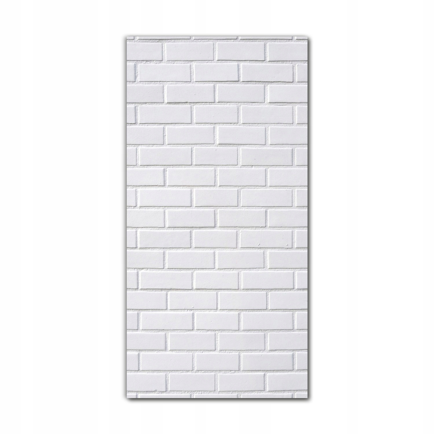 

Foto na szkle na ścianę do salonu 60x120 Biały mur