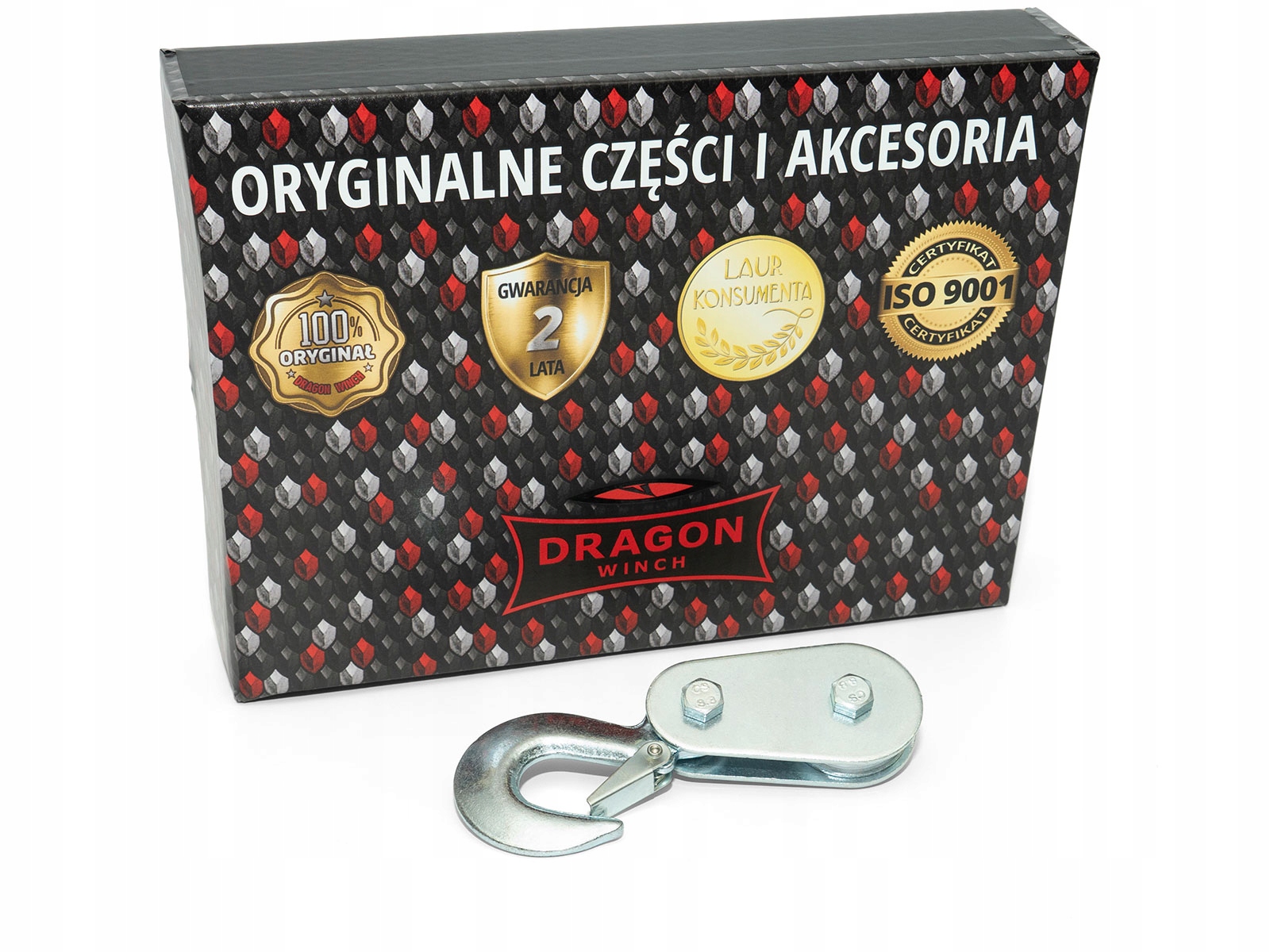 ZBLOCZE HAK WIELOKRĄŻEK PODWAJA UCIĄG WYCIĄGARKI