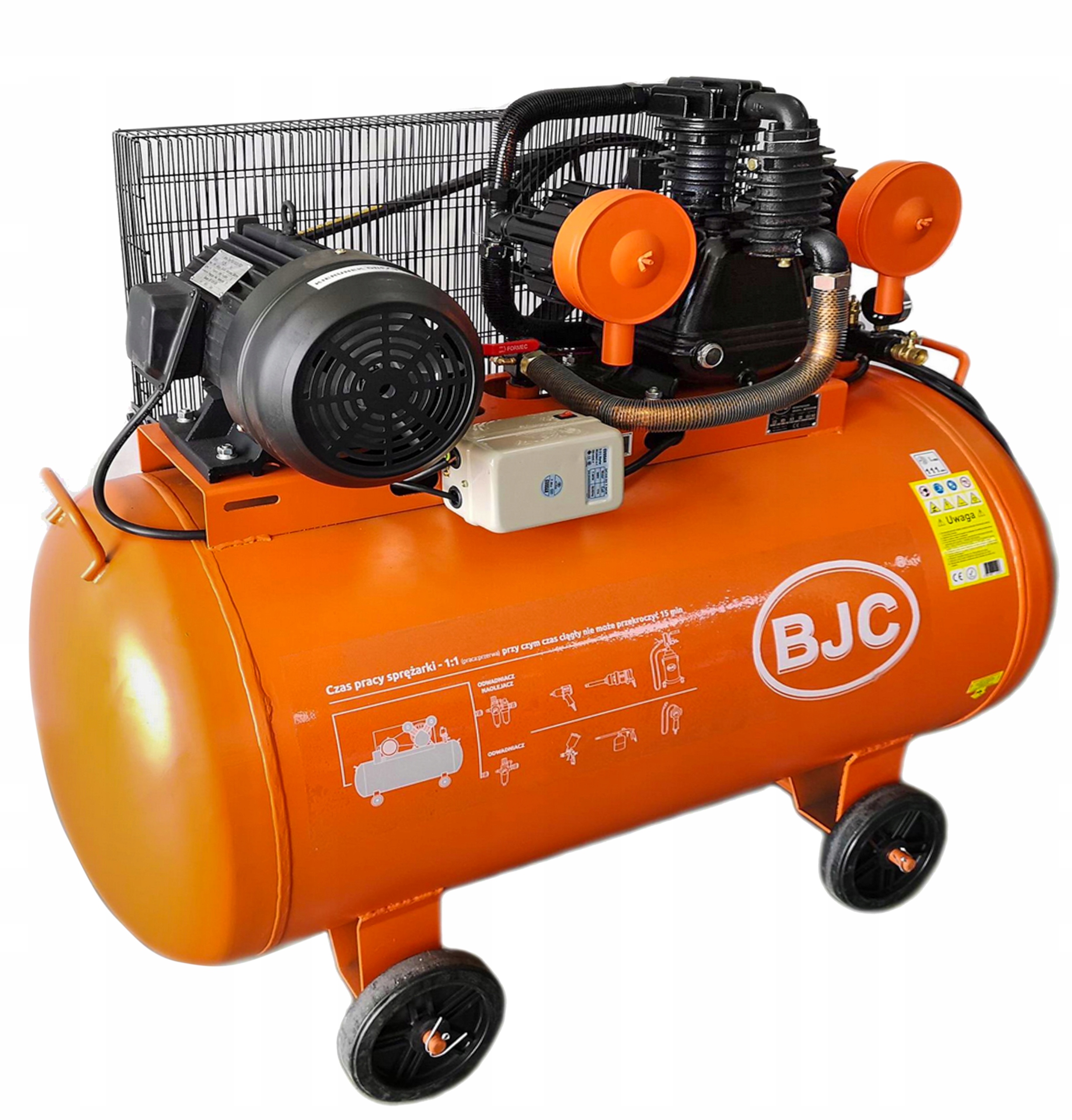 KOMPRESOR OLEJOWY WIELOFUNKCYJNY SPRĘŻARKA POWIETRZA 350L 3xTŁOK 400V 7,5KW Kod producenta M88036