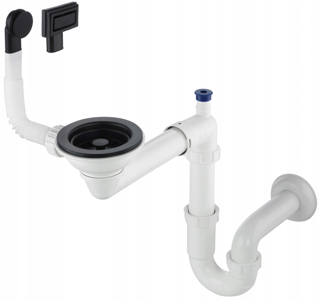 

Syfon do zlewozmywaków granitowych 1-komorowych De