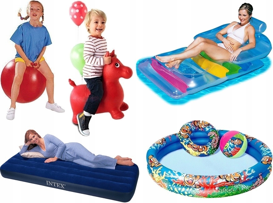 POMPKA TŁOKOWA 48cm DO MATERAC PIŁKI BESTWAY 62030 Marka Bestway