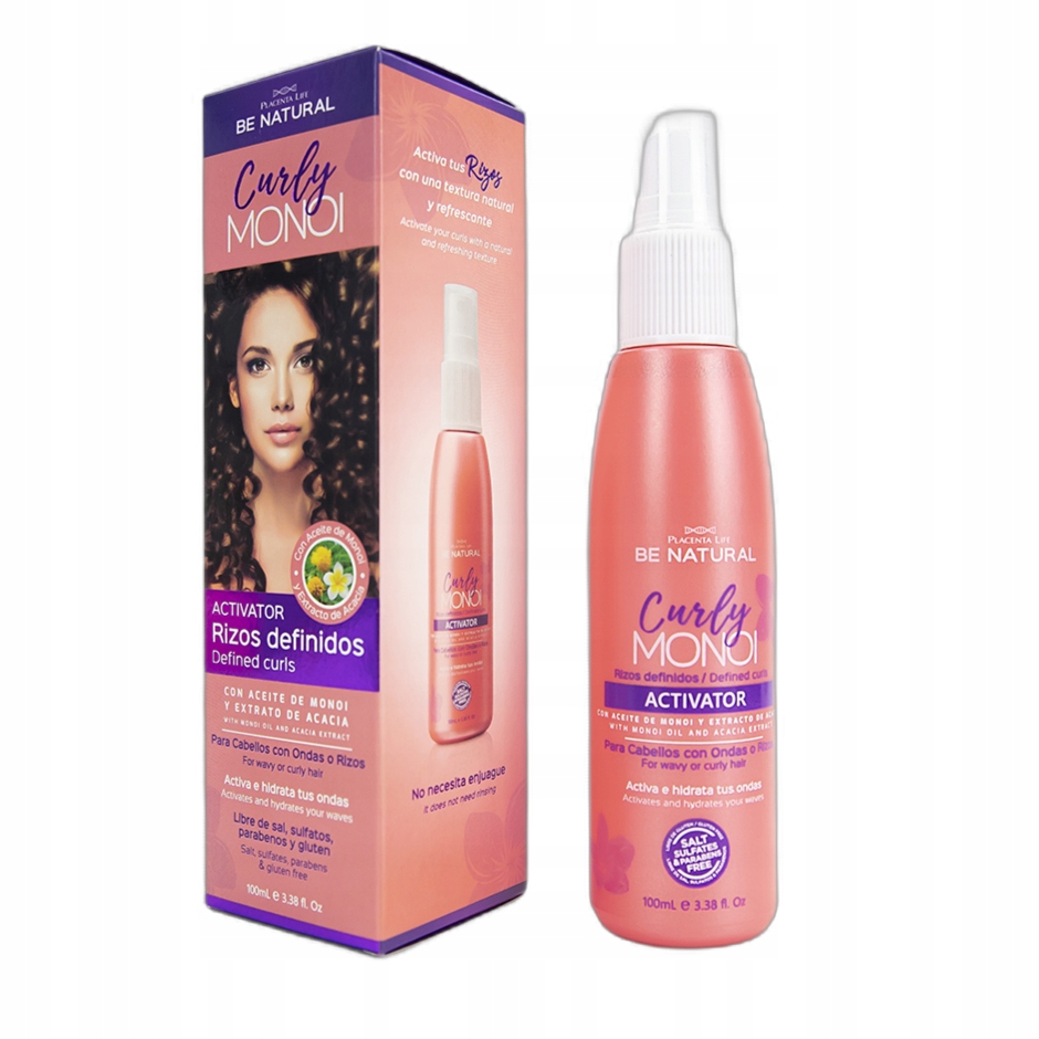 PLACENTA LIFE Spray do włosów kręconych CURLY MONOI 100ml
