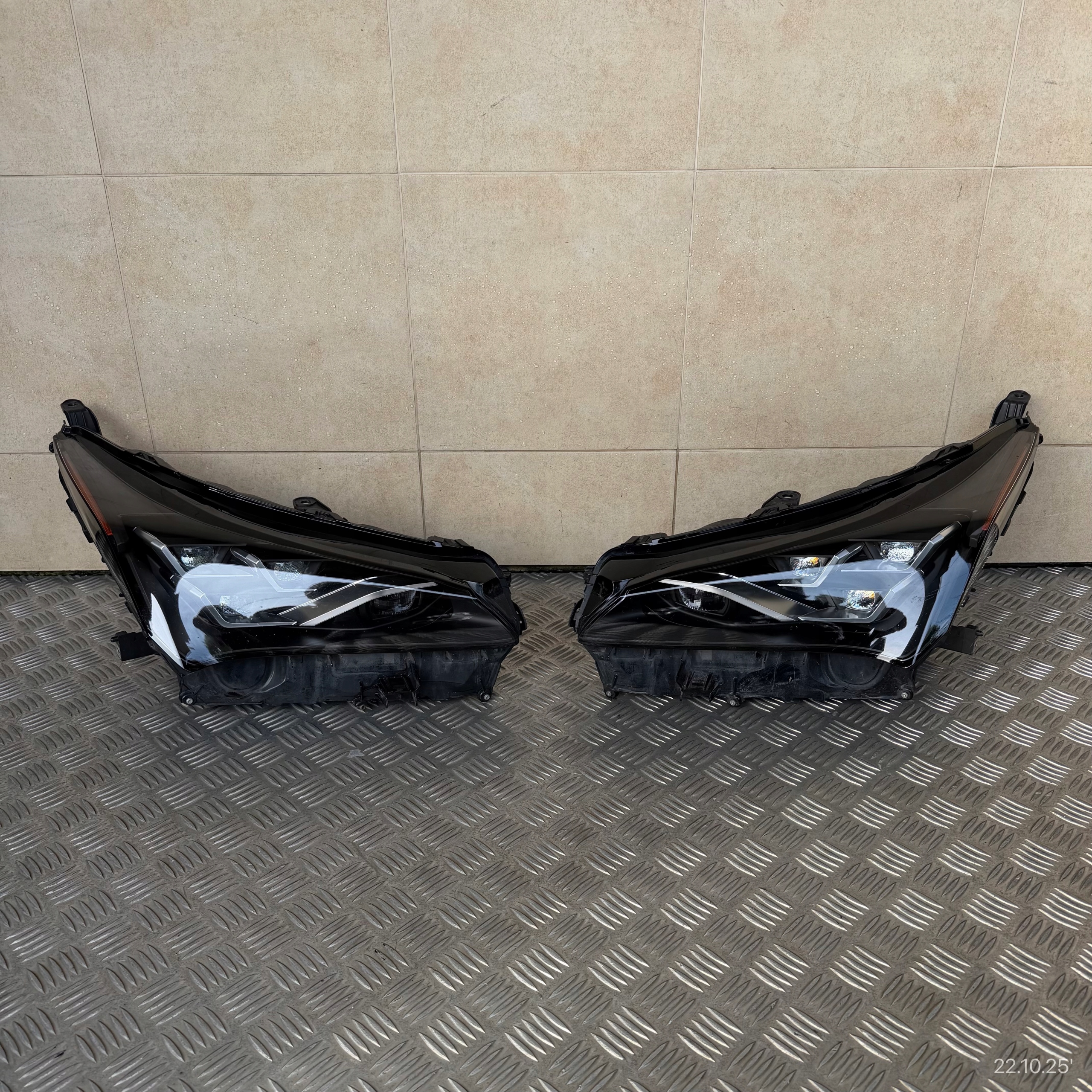 light left right lights front KOMPLET FULL LED LEXUS NX F-SPORT LIFT