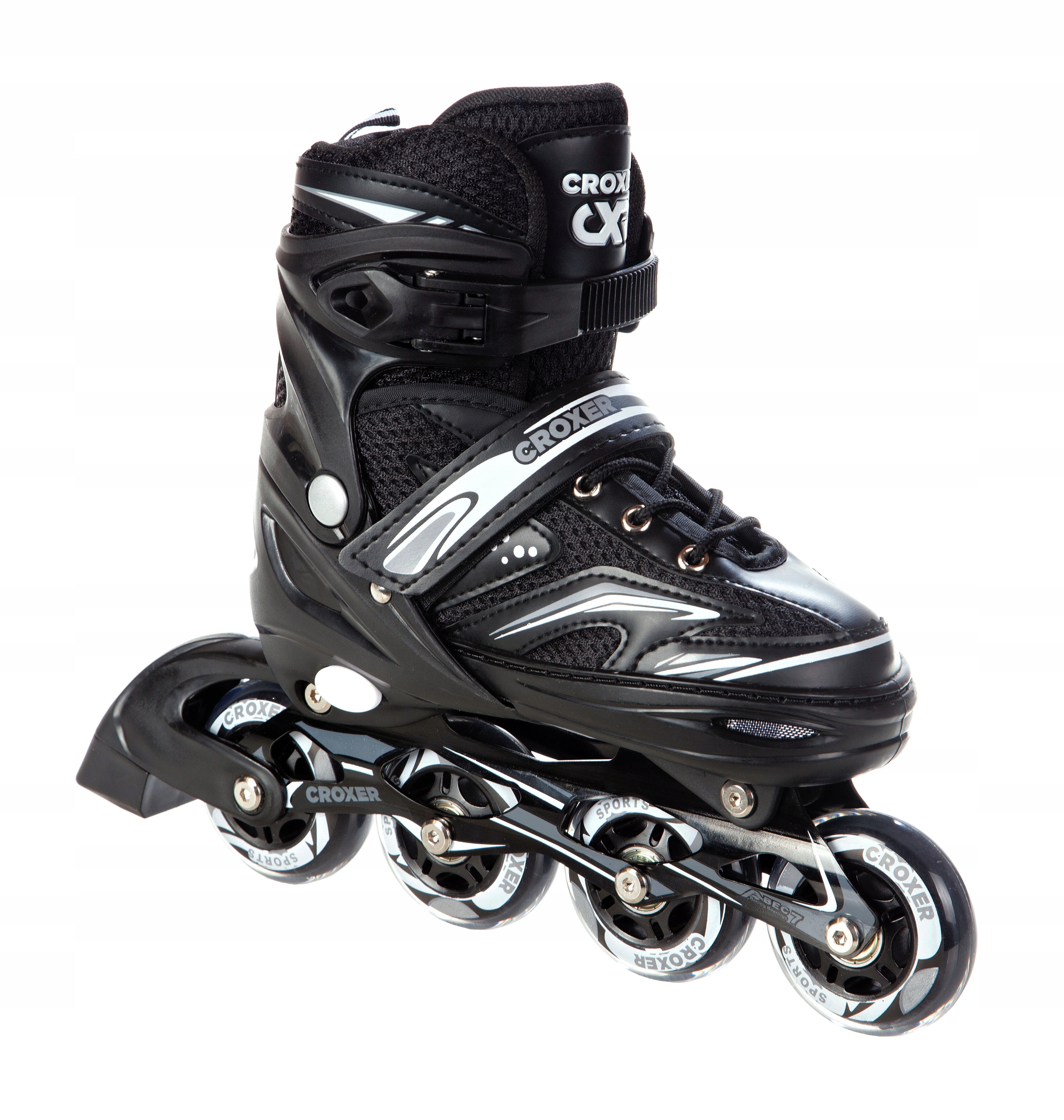 

Rolki Regulowane Croxer Exima Black 35-38 Kauczuk